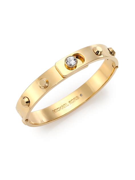 michael kors gold astor bracelet|Michael Kors bracelet with diamonds.